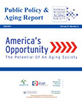 Public Policy and Aging Report